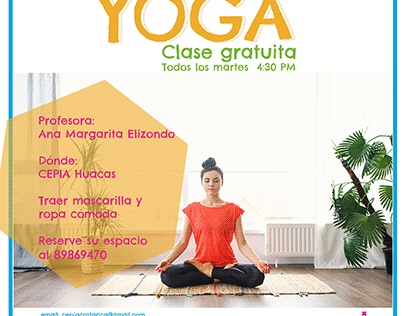 Yoga clase gratuita