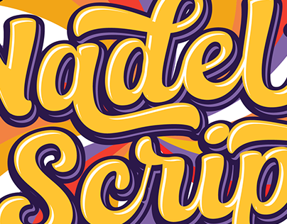Nadel Script - Classic Layered Style (FREE DOWNLOAD)