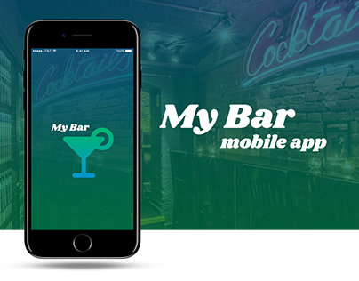 My Bar. Mobile app for preparing coctails