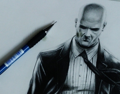 Hitman Absolution Drawing