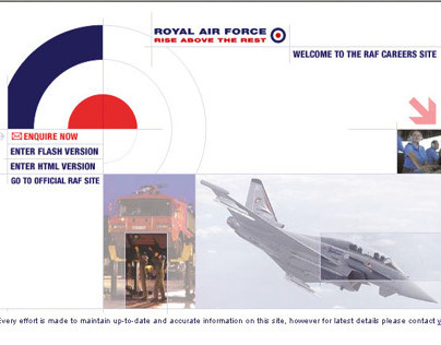 RAF Recruitment Website