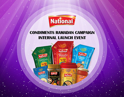 NFL Internal Launch Event Condiments Ramadan Campaign