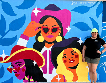 Empowered Texas Women Mural