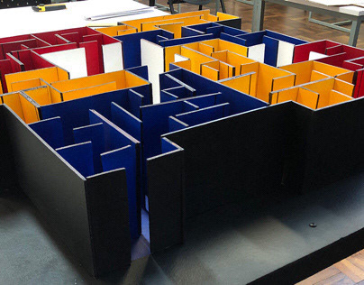 [ESTUDOS DA FORMA I] Labirinto Gerrit Rietveld