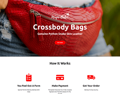 An Online Shop for the Indonesian Bags Manufacturer