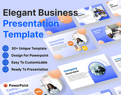 Modern Elegant Business Presentation Template