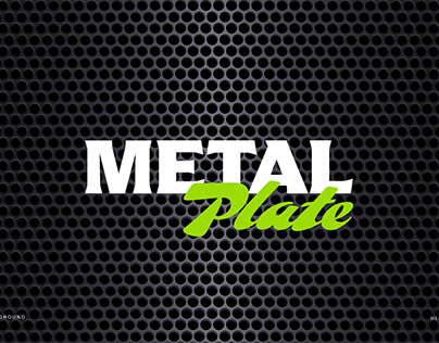 Free download 4 Metal Plate Background