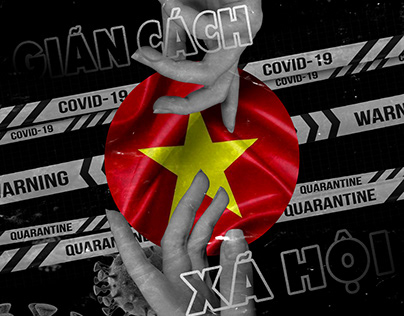 Poster: Social Distancing (Covid-19 in Vietnam)