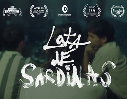 'Lata de Sardinas' (Title, Posters & Credits design)