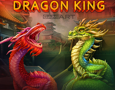 Dragon King Megaways / 2D art for Gameart
