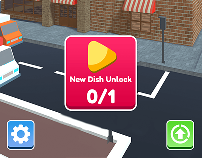 Food Simulator Game UI