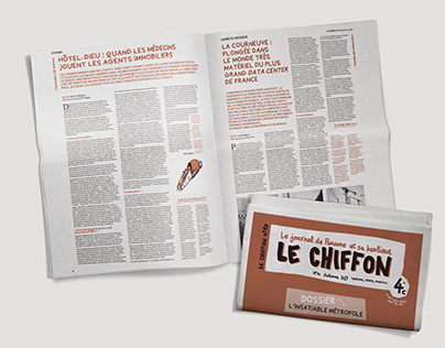 Direction artistique du journal Le Chiffon
