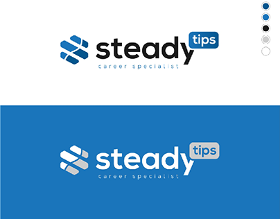 Logo Design For Steady Tips—A career brand