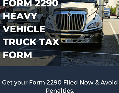 File Form 2290 - Schedule Of Heavy Highway Vehicles