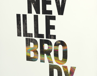 Neville Brody Retrospective Show Poster
