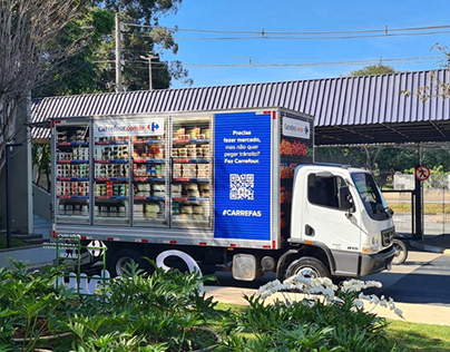 Carrefour - Adesivação Frota de Veículos