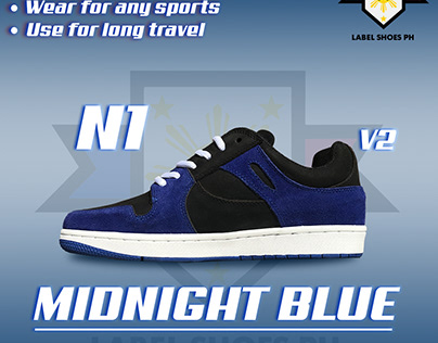 Midnight Blue Shoes