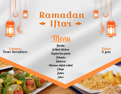 Ramadan social media post design