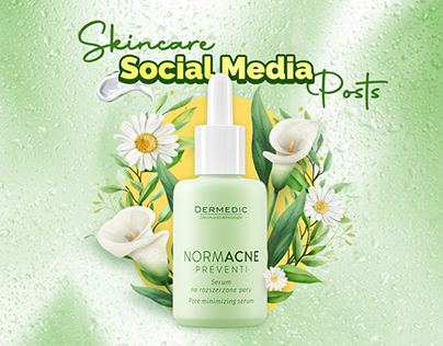 Skincare Products Social Media Posts
