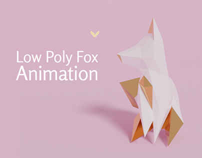 Low Poly Fox Animation