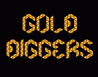 Gold Diggers Cookbook Layout Design