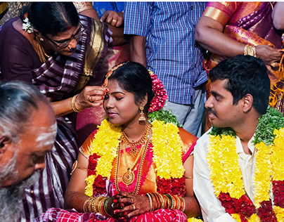Viji & Praveen ( Temple Wedding )
