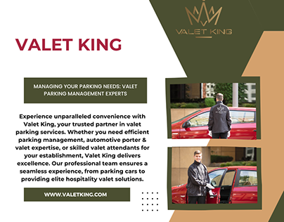 Visit Valet King for Premier Valet Parking Services