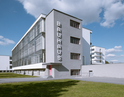 Bauhaus building. Walter Gropius