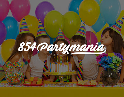 854 Partymania - Creative Direction, Brand Identity