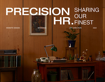 Precision HR - Website and brand design
