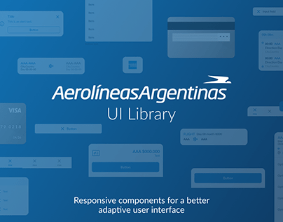 Aerolineas Argentinas - UI Library Design