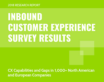 Inbound Customer Experience Survey Results eBook