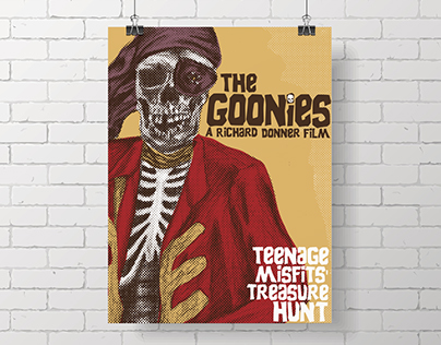 Goonies Poster Trade - Three Color Screenprint