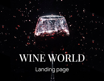 Landing page | Wine shop