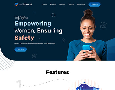 Project thumbnail - Women Empowering Homepage