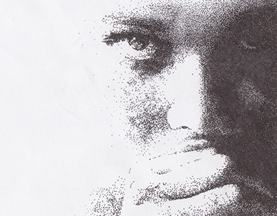 Dots for days: collection of pointillist drawings