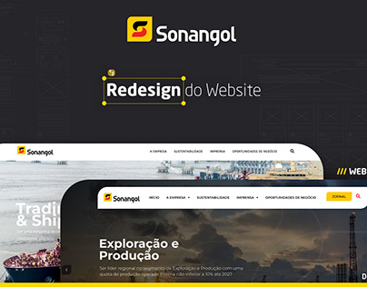 Project thumbnail - Website - Sonangol