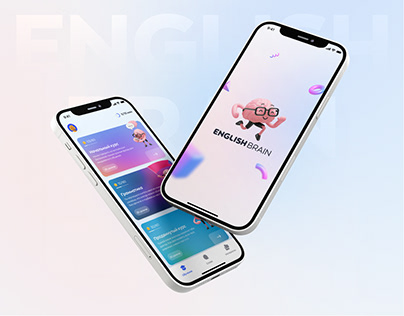 English Brain - Mobile app concept - Ui/Ux
