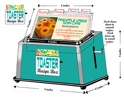 Toaster Recipe Box Diagram
