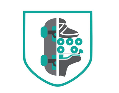 A.D.Rollerskate Logo Redesign