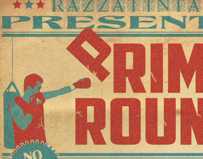 Razzatinta- Primo Round (cd Cover)