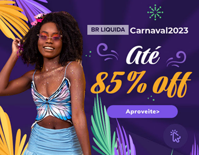 Projeto E-mail Marketing Brliquida promoção carnaval.