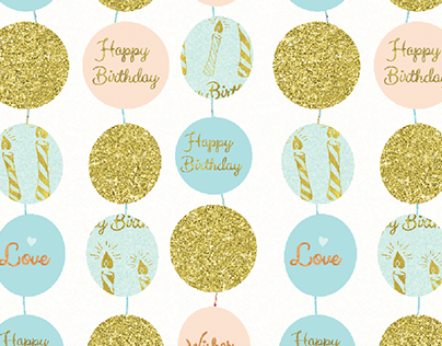Birthday Print | Gift Paper | Wrapping Paper