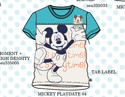 Mickey mouse kidswear