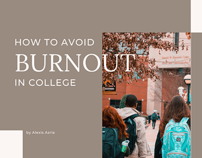 How to Avoid Burnout in College
