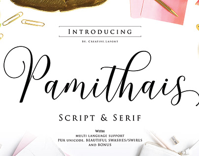 New! Pamithais Script