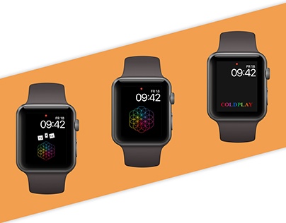 Coldplay Apple Watch Faces