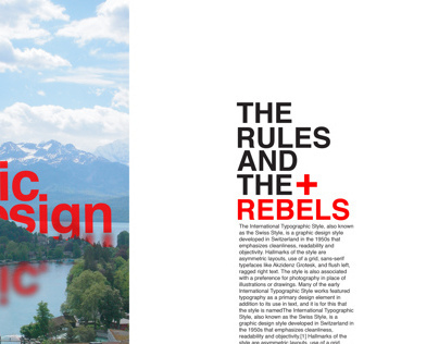 The rules and rebels of typography
