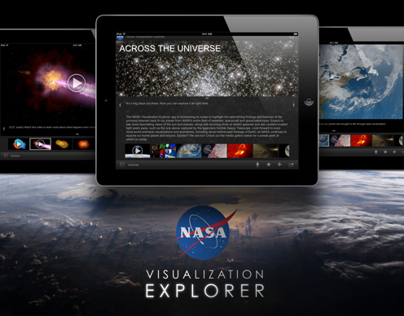 NASA Visualization Explorer iPad App