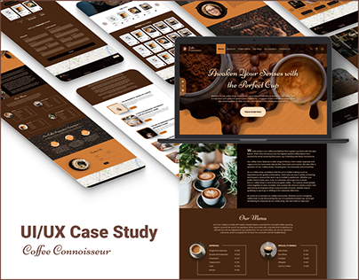 Coffee Connoisseur - UI/UX Case Study